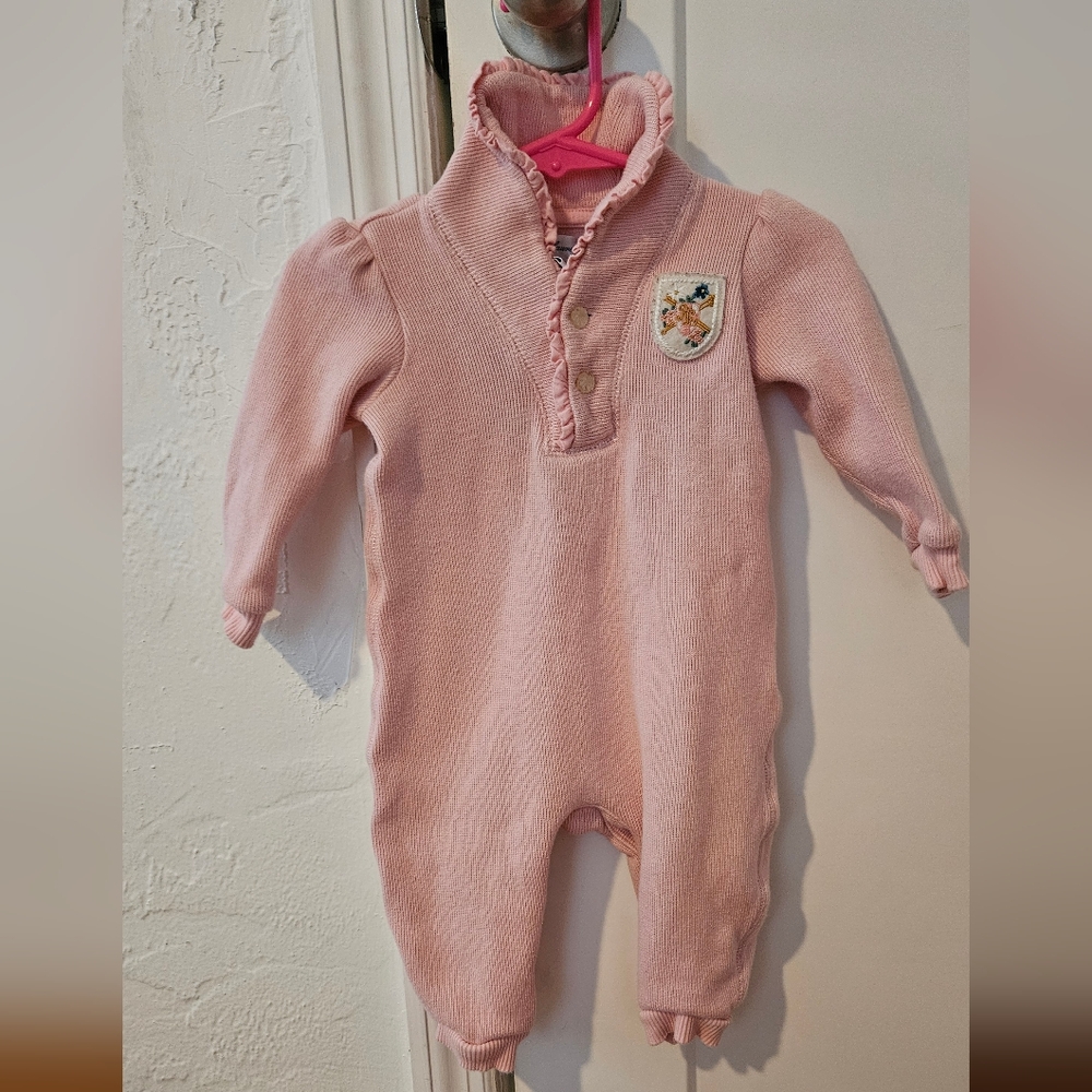 Pink Ralph Lauren knit Sweater Romper